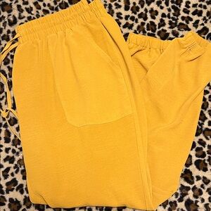 Mustard YellowJogger Pants